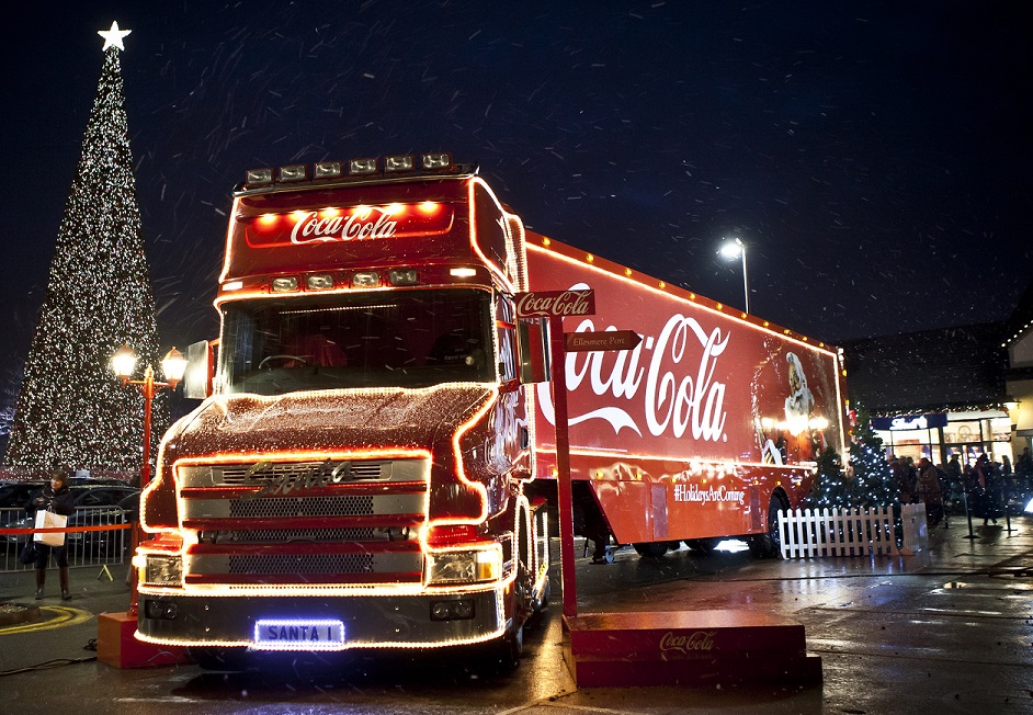 Coca cola clearance truck christmas jumper