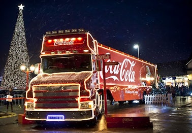 Coca Cola Truck Looe | John Fowler Caravan Parks
