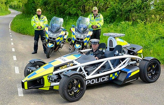 World's fastest police car | Somerset Police