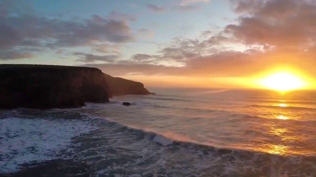 North Cornwall coastline |Drone footage